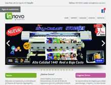 Tablet Screenshot of innovo-usa.com
